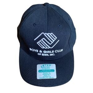 Boys & Girls Club of Eden North Carolina Adult Hat Cap Black Adjustable Snapback